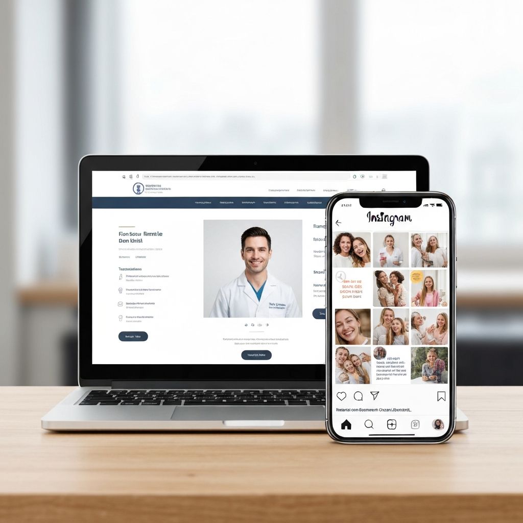 Site ou Instagram? O Que Realmente Traz Mais Pacientes para Dentistas