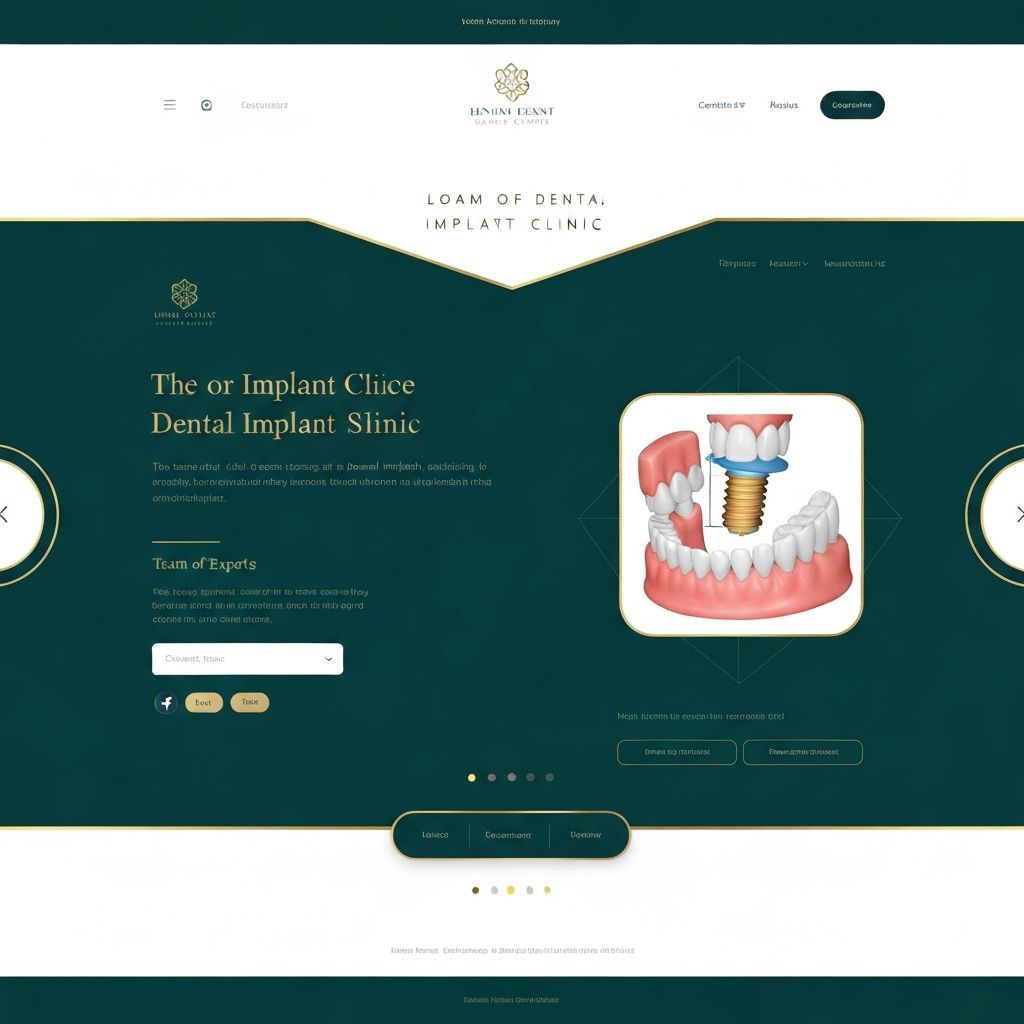 Site profissional para Implantodontia - Curitiba/PR