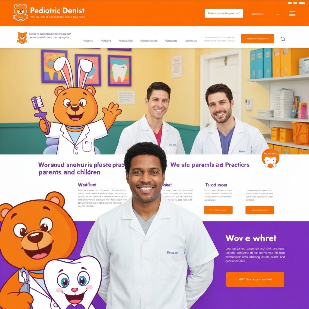 Site profissional para Odontopediatria - Brasília/DF